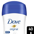 Dove Original Anti-Perspirant Deodorant, 1.4oz (40g) (Pack of 12)