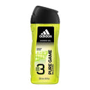 Adidas 3-in-1 Pure Game Relaxing Guaiac Wood Shower Gel, 8.4oz