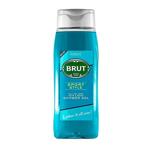 Brut Sport Style All-in-One Hair & Body Shower Gel, 16.9oz