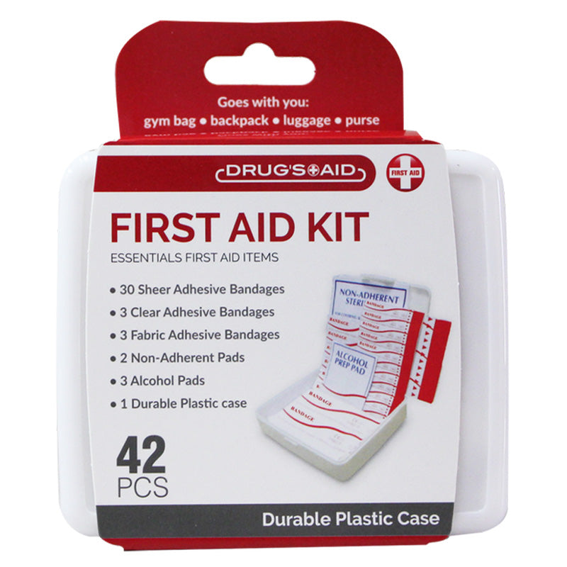 First Aid Kit Essential Items, 42-ct.
