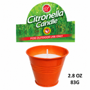 4 Pack MIX Citronella Candle Outdoor Use - Insect Repellent Candle, 2.8oz