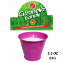 4 Pack MIX Citronella Candle Outdoor Use - Insect Repellent Candle, 2.8oz