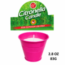 4 Pack MIX Citronella Candle Outdoor Use - Insect Repellent Candle, 2.8oz