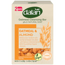 Dalan Oatmeal & Almond Natural Soap Bars, 2 Bars x 4.06oz. Each