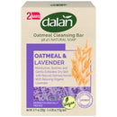 Dalan Oatmeal & Lavender Natural Soap Bars, 2 Bars x 4.06oz. Each