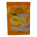 Orange Nourishing Foot Mask ("Sock Type") by Dear She, 40g