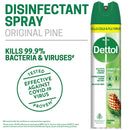 Dettol Disinfectant Spray - Original Pine Scent, 225ml (170g)