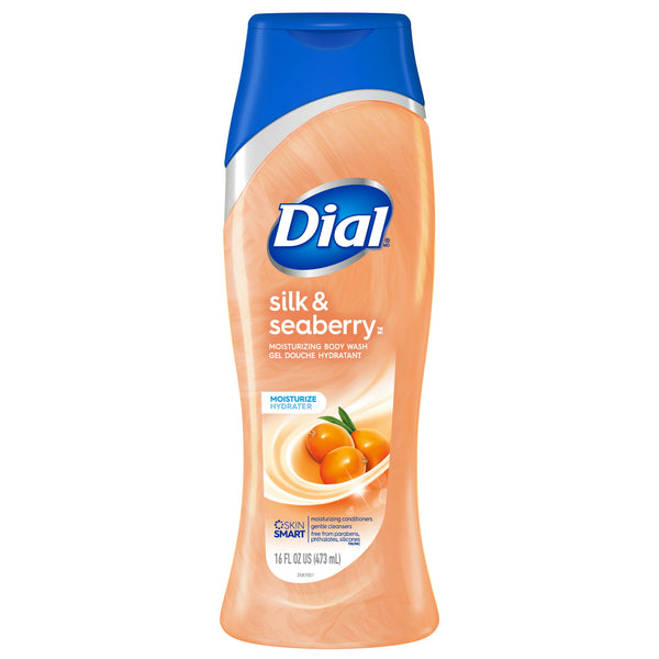 Dial Silk & Seaberry Moisturizing Body Wash, 16 oz