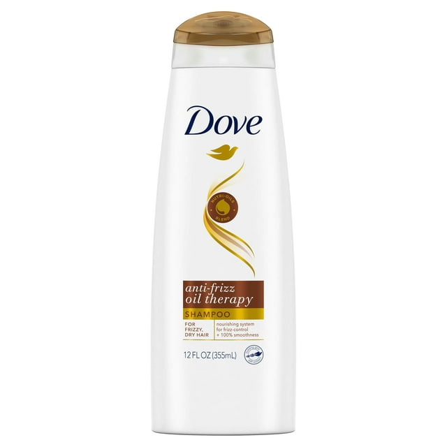 Dove Anti-Frizz Oil Therapy Shampoo, 12 Fl. Oz. (355ml)