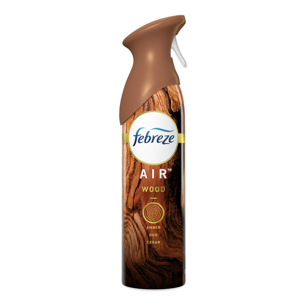 Febreze Air Wood Amber Oud Cedar Air Mist Spray, 300ml