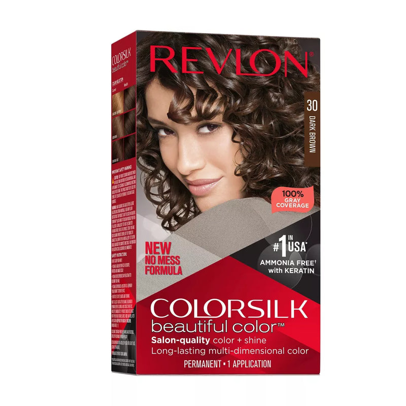 Revlon ColorSilk Beautiful Color™ Hair Color - 30 Dark Brown