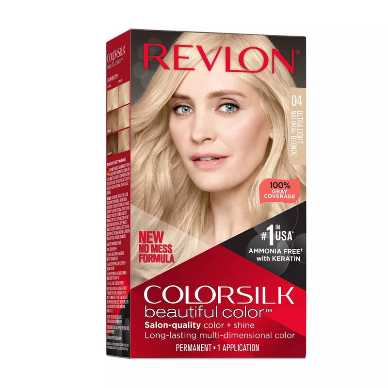 Revlon ColorSilk Beautiful Color™ Hair Color - 4 Ultra Light Natural Blonde