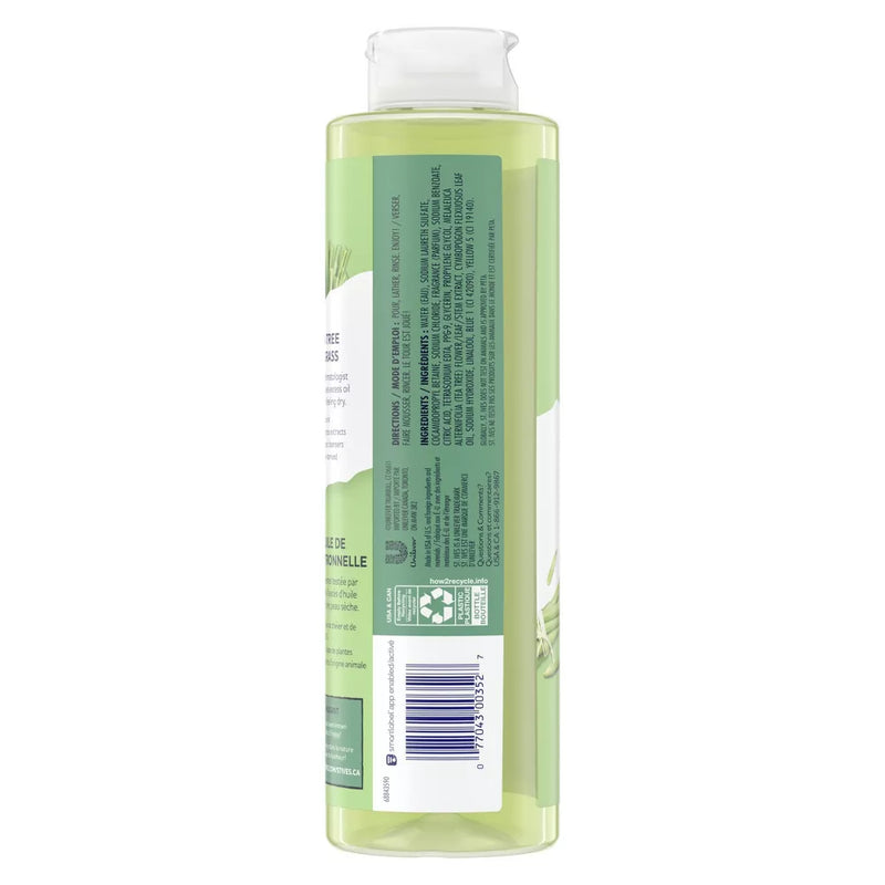 St. Ives Tea Tree & Lemongrass Purifying Body Wash, 22 oz.