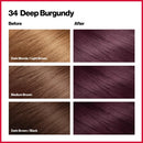 Revlon ColorSilk Beautiful Hair Color - 34 Deep Burgundy (Pack of 2)