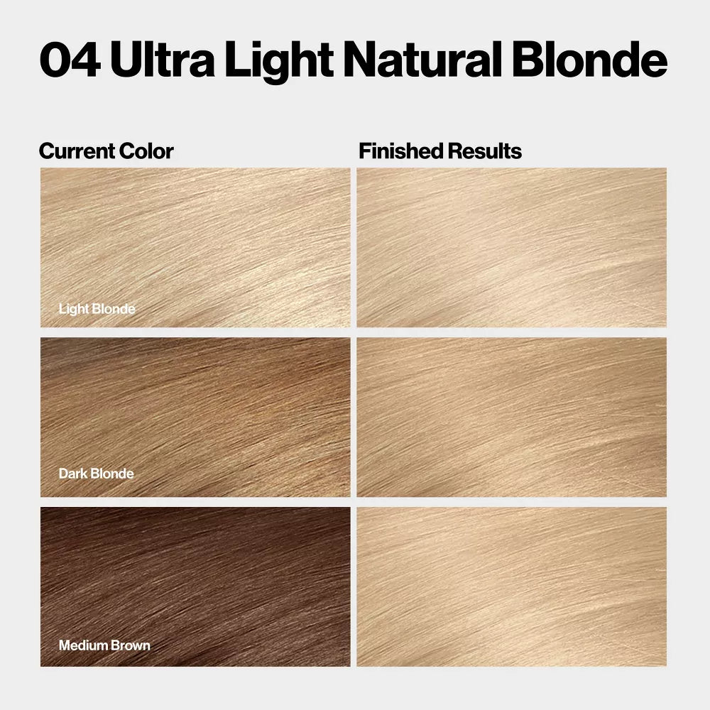 Revlon ColorSilk Hair Color - 04 Ultra Light Natural Blonde (Pack of 3 ...