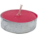 Wick & Wax Strawberry Tealight Candle, 30 Count (Pack of 6)
