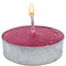 Wick & Wax Black Cherry Tealight Candle, 30 Count (Pack of 6)