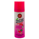 Floral Scent Toilet Seat Sanitizer Antibacterial Spray, 1.69oz.