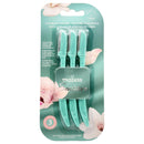 4 Count x Modess Eyebrow Razors - Sensitive (Blue Color)