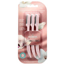 4 Count x Modess Eyebrow Razors - Sensitive (Pink Color)