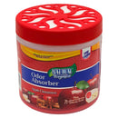 Apple Cinnamon Solid Gel Odor Absorber Eliminator Freshener, 10oz