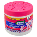 Cherry Blossom Solid Gel Odor Absorber Eliminator Freshener, 10oz.