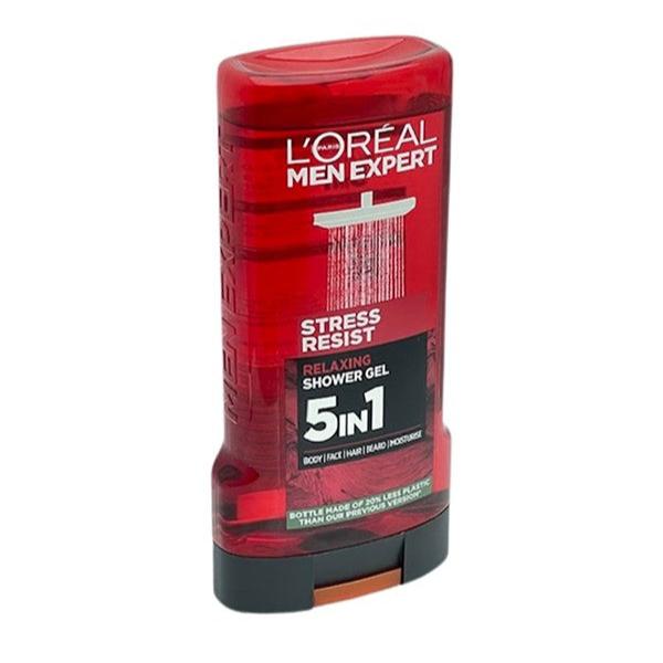 L'Oréal Men Expert Stress Resist Relaxing 5-in-1 Shower Gel, 300ml