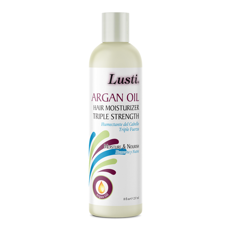 Lusti Argan Oil Hair Moisturizer Triple Strength, 8oz. (237ml)