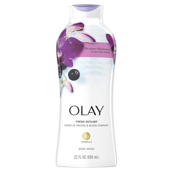 Olay Fresh Outlast Body Wash With Orchid & Black Currant, 700ml