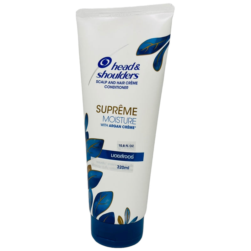 Head & Shoulders Supreme Moisture Argan Creme Conditioner, 10.8oz