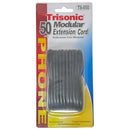 50' Black Telephone Extension Cord