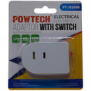 Electrical Adapter with On/Off Lighted Switch (125V 15A 1875W)