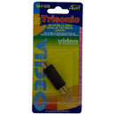 S-Video 4-Pin Male Plug to RCA Female Jack Adapter