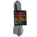 12' Foot Extension Cord w/ 3 Outlets (16 Gauge 13 Amps) - UL Certified