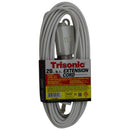 20' Foot (6.1m) 16 Gauge 13 Amp Extension Cord w/ 3 Outlets - ETL Listed