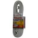25' Foot (7.6m) 16 Gauge 13 Amp Extension Cord w/ 3 Outlets - ETL Listed