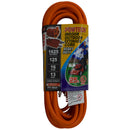 25' Foot Indoor Outdoor 16 Gauge 3 Wire Heavy Duty Extension Cord - UL Listed