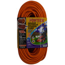 100' Foot Indoor Outdoor 16 Gauge 3 Wire Heavy Duty Extension Cord - UL Listed