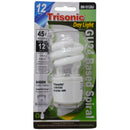 12 Watts (45w) GU24 Base Energy Saving Light Bulb (Day Light)