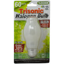 60 Watts (85w Equivalent) White Color Halogen Bulb 120v E26 Base