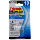 10 Watts JC G4 J Type Base Clear Bi-Pin Halogen Bulb 12v (3 Bulbs)