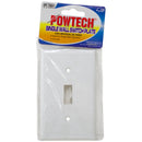 Single Switch Wall Plate - Standard Size (White Color)