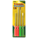 4-Pack 3" & 4" Phillips & Flat Head Screwdriver Set