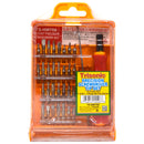 32-Piece Precision Screwdriver Bit Set with Storage Case