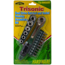 17-Piece Ratchet & Socket Screwdriver Set – Dual Drive
