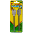 2-Pack Flat Wood Drill Bit Set – 7/8-Inch & 1-Inch
