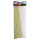 50 Count 12 Inch 12" Clear Cable Zip Ties for Heavy Duty Wire Management