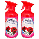 Air Breeze Fresh Rose Mini Air Freshener Spray, 8.5oz. (250ml) (Pack of 2)
