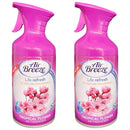 Air Breeze Tropical Flower Mini Air Freshener Spray, 8.5oz. (250ml) (Pack of 2)