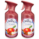 Air Breeze Apple & Cinnamon Mini Air Freshener Spray, 8.5oz (250ml) (Pack of 2)